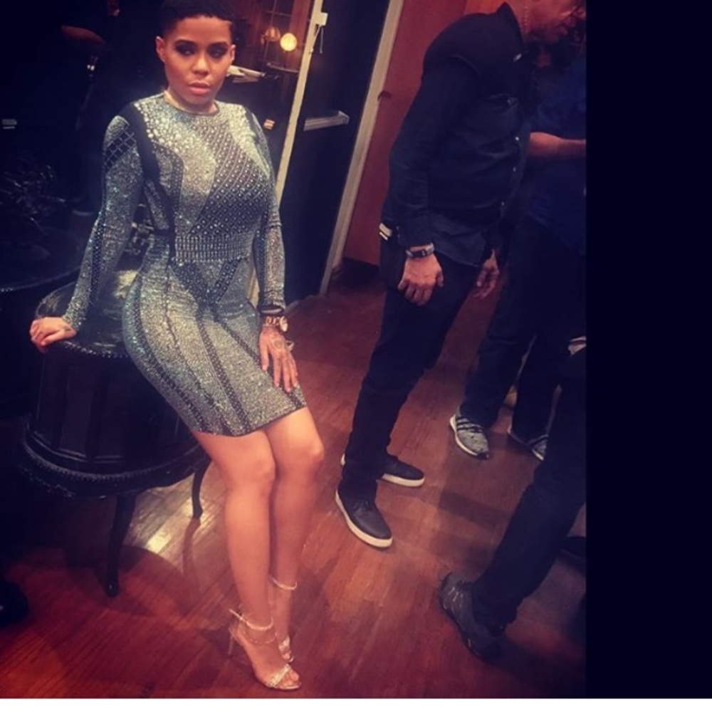 Xaren BLACK DRESS cast member from beauty bar